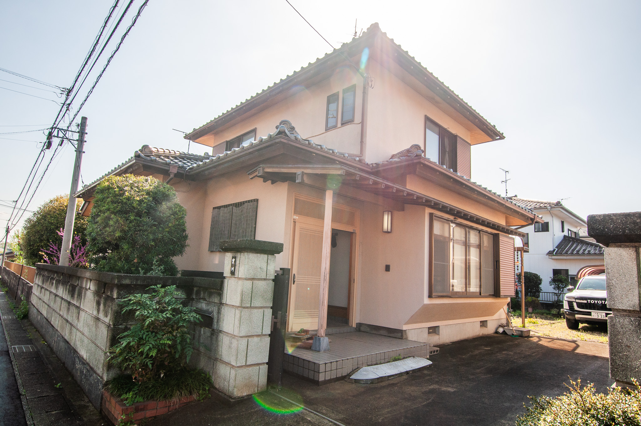 【土地９１坪、駅徒歩６分の緑の城】 お庭で家庭菜園も。家族の笑顔が弾むの画像